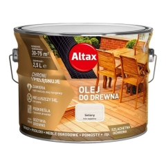 Olej do drewna Altax bielony 2,5 l