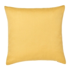 Poduszka GoodHome Taowa 50 x 50 cm musztardowa