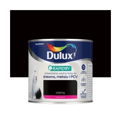 Emalia akrylowa Dulux Rapidry czarna 0,4 l