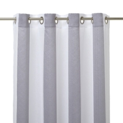 Firana GoodHome Jima 140 x 260 cm szara