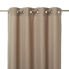 Firana GoodHome Kippens 140 x 260 cm brązowa