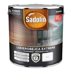 Lazura Sadolin Extreme biały 2,5 l