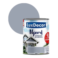 Impregnat do elewacji drewnianych Njord Luxdecor góra lodowa 0,75 l