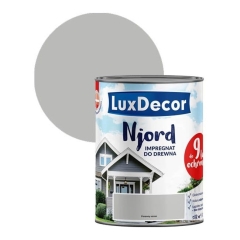 Impregnat do elewacji drewnianych Njord Luxdecor poranny szron 0,75 l