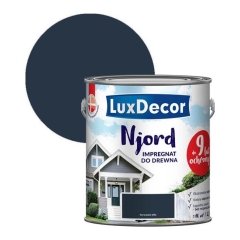 Impregnat do elewacji drewnianych Njord Luxdecor norweskie klify 2,5 l