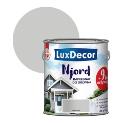 Impregnat do elewacji drewnianych Njord Luxdecor poranny szron 2,5 l