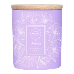 Świeca zapachowa Aroma Home & Dorota lawenda z cytryną 150 g