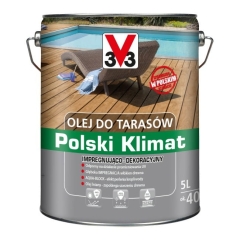 Olej do tarasów V33 dąb 5 l