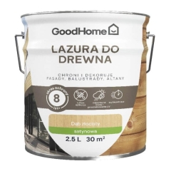 Lazura GoodHome 8 lat dąb jasny 2,5 l