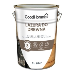 Lazura GoodHome 8 lat antracyt 5 l