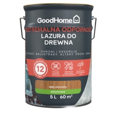 Lazura GoodHome 12 lat dąb złocisty 5 l