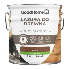 Lazura GoodHome 8 lat mahoń 2,5 l