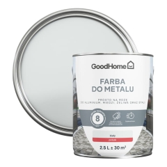 Farba antykorozyjna GoodHome połysk biały 2,5 l