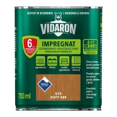 Impregnat do drewna Vidaron złoty dąb 0,7 l
