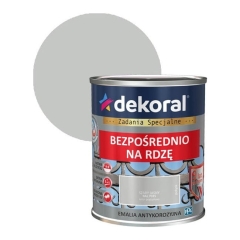 Emalia antykorozyjna Dekoral szary jasny połysk 0,65 l