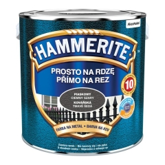 Farba do metalu Hammerite piaskowy ciemnoszary 2,5 l