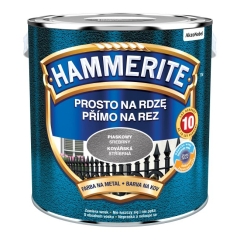 Farba do metalu Hammerite piaskowy srebrny 2,5 l