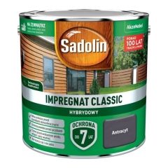 Impregnat do drewna Sadolin Hybrydowy antracyt 2,5 l