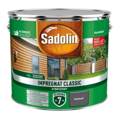 Impregnat do drewna Sadolin Hybrydowy antracyt 9 l