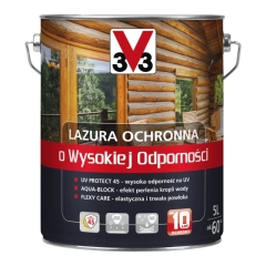 Lazura ochronna o wysokiej odporności V33 czereśnia 5 l