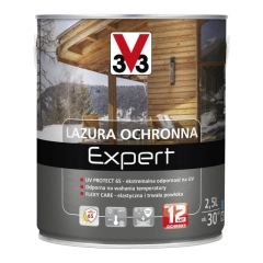 Lazura ochronna V33 Expert ciemny orzech 2,5 l