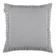 Poduszka Eurofirany Boho 45 x 45 cm srebrna