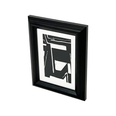 Ramka na zdjęcia GoodHome Blanton 13 x 18 cm czarna