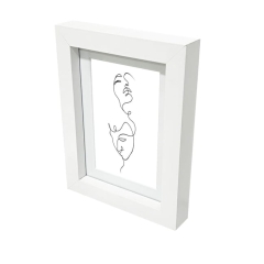 Ramka na zdjęcia GoodHome Islande 13 x 18 cm biała