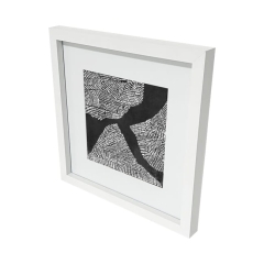 Ramka na zdjęcia GoodHome Islande 40 x 40 cm biała