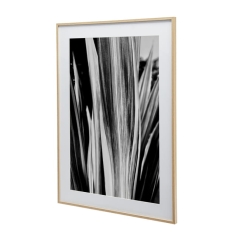 Ramka na zdjęcia GoodHome Banggi 50 x 70 cm aluminium efekt drewna