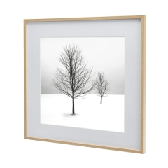 Ramka na zdjęcia GoodHome Banggi 13 x 18 cm aluminium efekt drewna