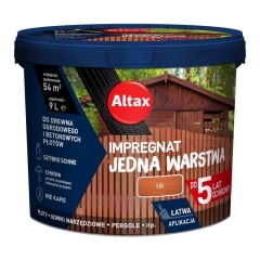 Impregnat Altax Jedna Warstwa tik 9 l