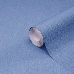 Tapeta winylowa na flizelinie GoodHome Textile niebieska