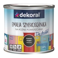 Emalia Do dzieła Dekoral czarna magia 0,5 l