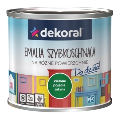 Emalia Do dzieła Dekoral zielone pojęcie 0,5 l