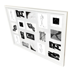 Galeria na zdjęcia GoodHome Islande 65,6 x 85,6 cm 18 biała