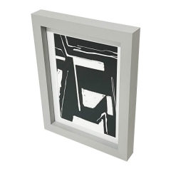 Ramka na zdjęcia GoodHome Islande 18 x 24 cm szara