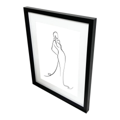 Ramka na zdjęcia GoodHome Islande 40 x 50 cm czarna