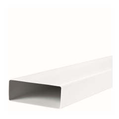 Kanał płaski Vents 204 x 60 mm 500 mm biały