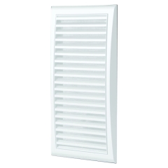 Kratka z siatką Vents biała 140 x 300 mm
