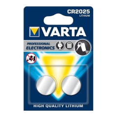 Bateria Varta CR2025 guzikowa 2 szt.