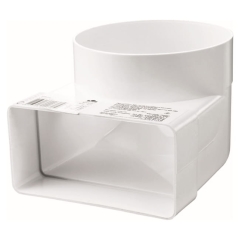 Kolanko Włącznikowe Vents 120 x 60 mm fi 100 mm 90 st.