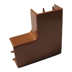 łącznik kątowy AKS Zielonka LK 25 x 40 mm drewno ciemne