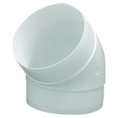 Kolanko okrągłe Vents 45 stopni fi 100 mm