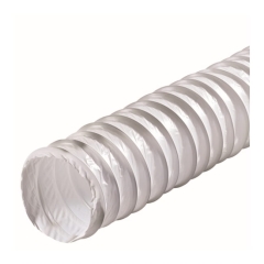 Kanał elastyczny PCV Vents fi 150 mm 3 mb biały
