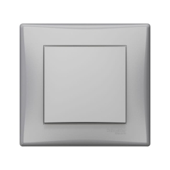 Przycisk pojedynczy Schneider Electric Sedna aluminium