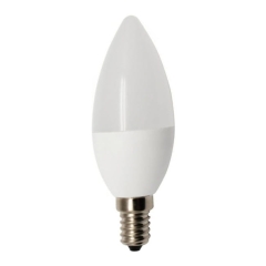 Żarówka LED Ledsystems C37 E14 6 W 450 lm mleczna barwa ciepła
