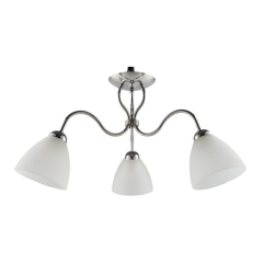 Lampa wisząca Ariel 3 x 60 W E27 chrom