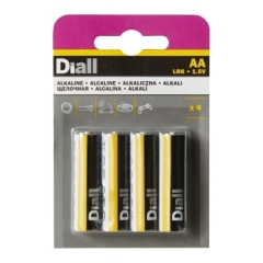 baterie alkaliczne Diall AA 4 szt.