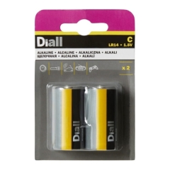 baterie alkaliczne Diall C 2 szt.